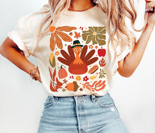 Sub - floral turkey