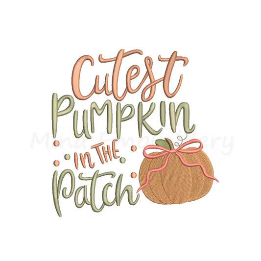 Emb - cutest pumpkin at the patch