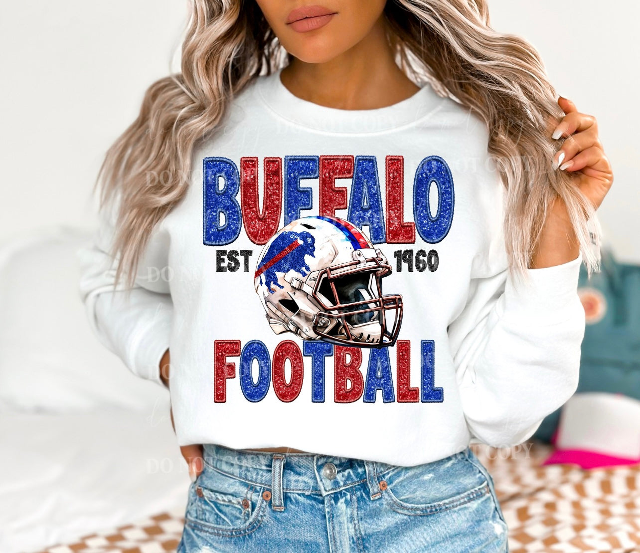 Sub - glitter buffalo football