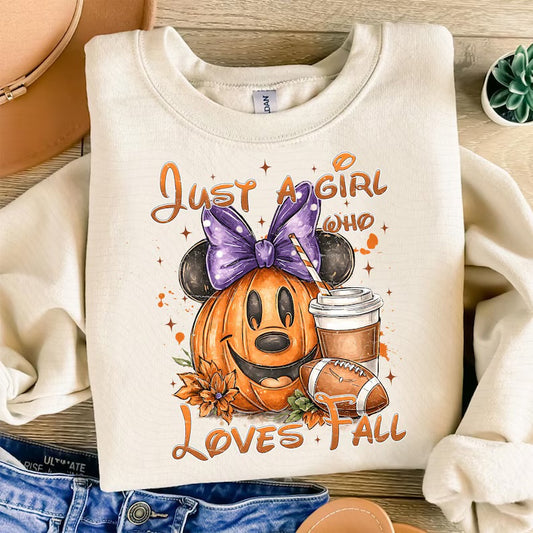 Mouse just a girl who loves fall