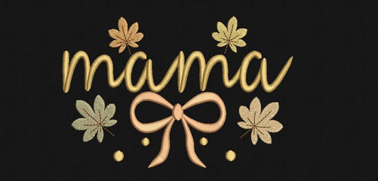 Emb - coquette fall mama