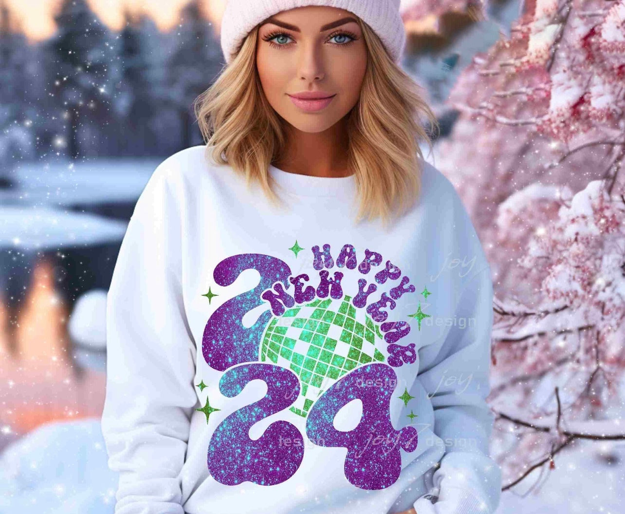 Sub - purple new year