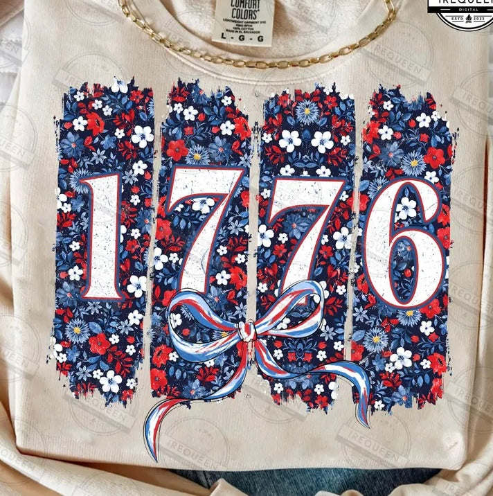 RWB floral 1776