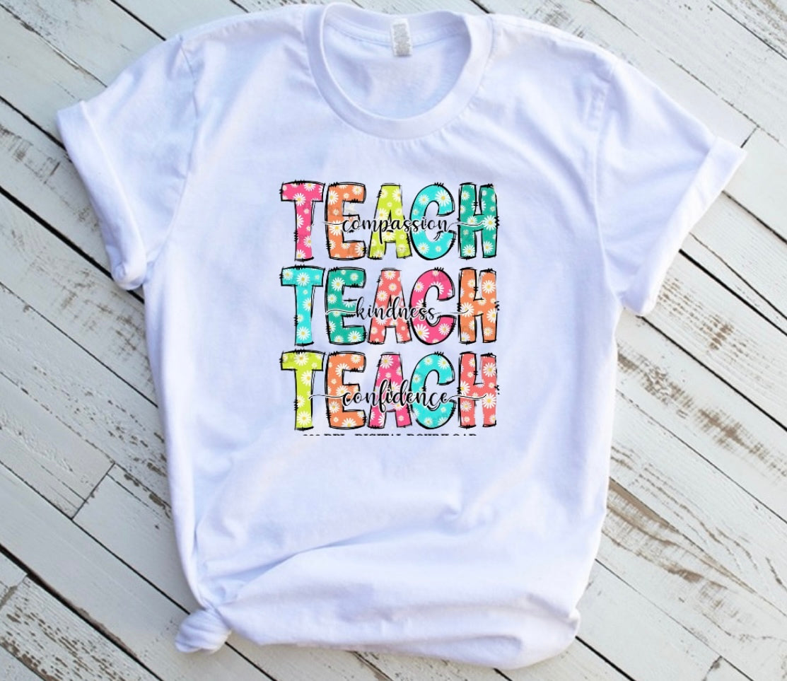 Sub - teach compassion kindness & confidence