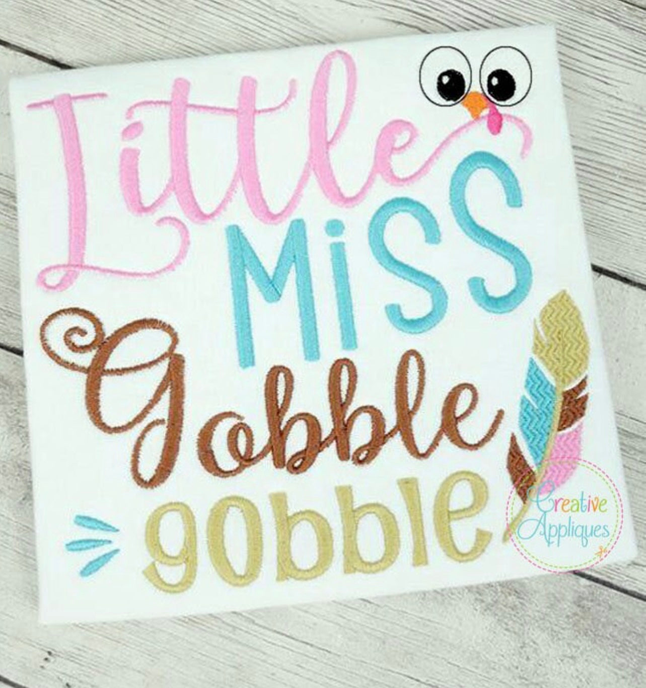 Emb - little miss gobble gobble