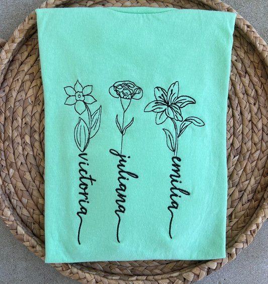 Emb - birth flowers and names