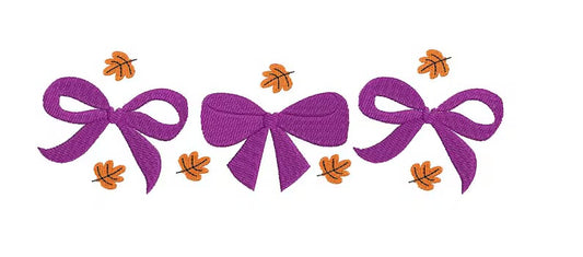 Emb - fall bows