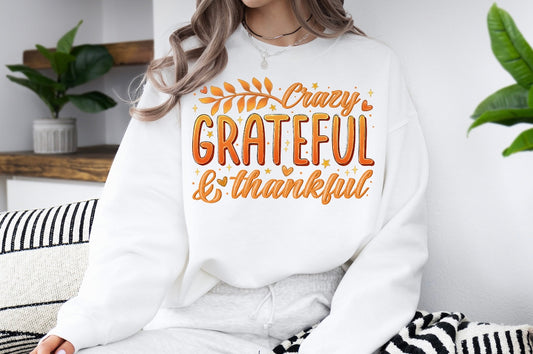 Sub - crazy grateful & thankful