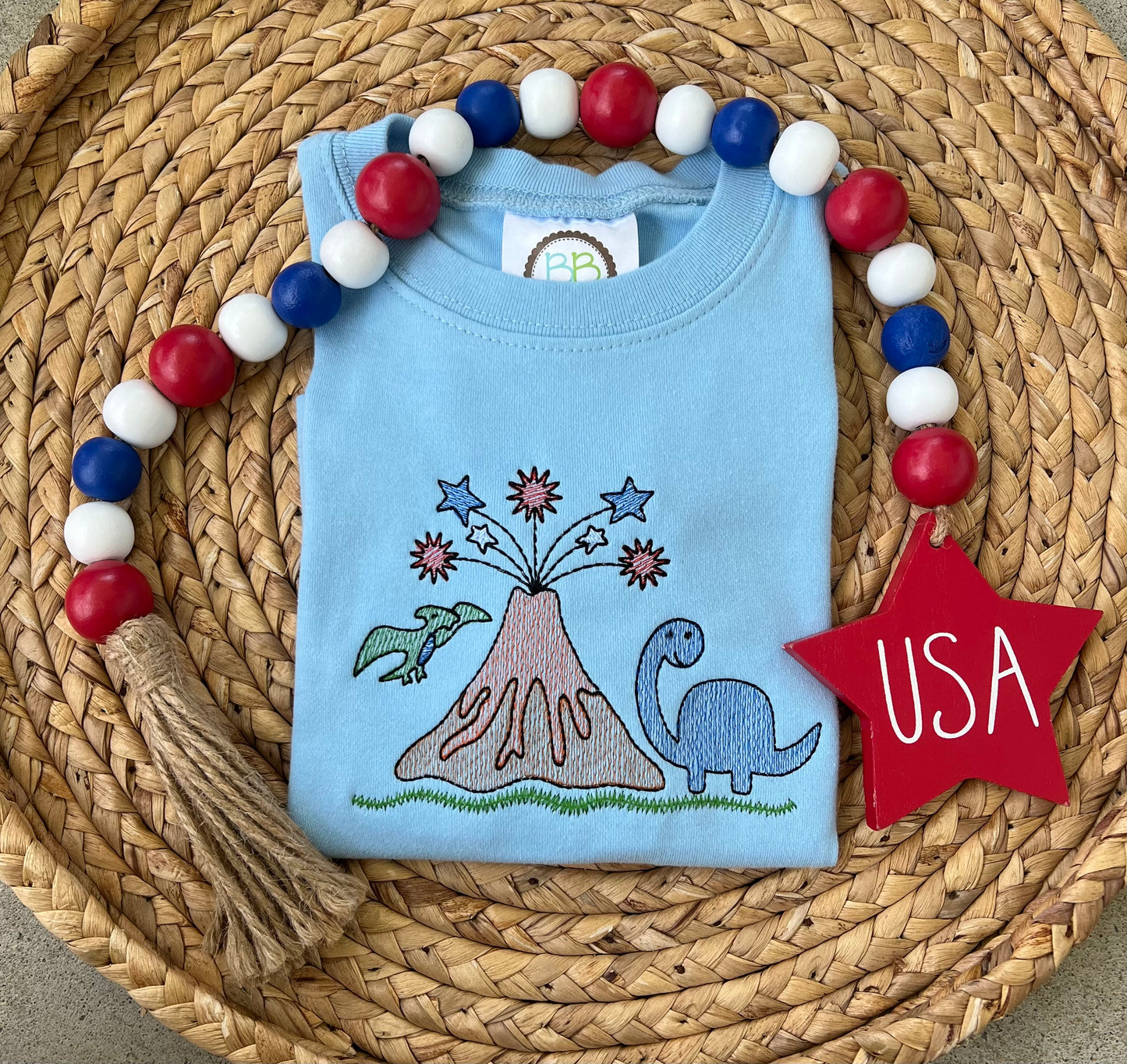 Emb - firework volcano dinosaurs