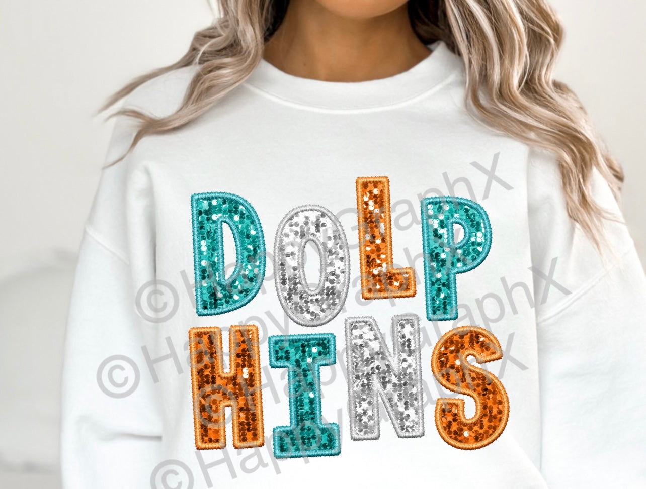 Sub - glitter dolphins