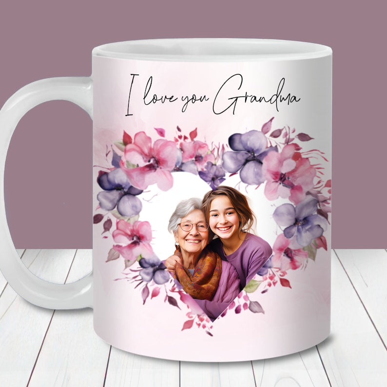15 oz I love you grandma mug