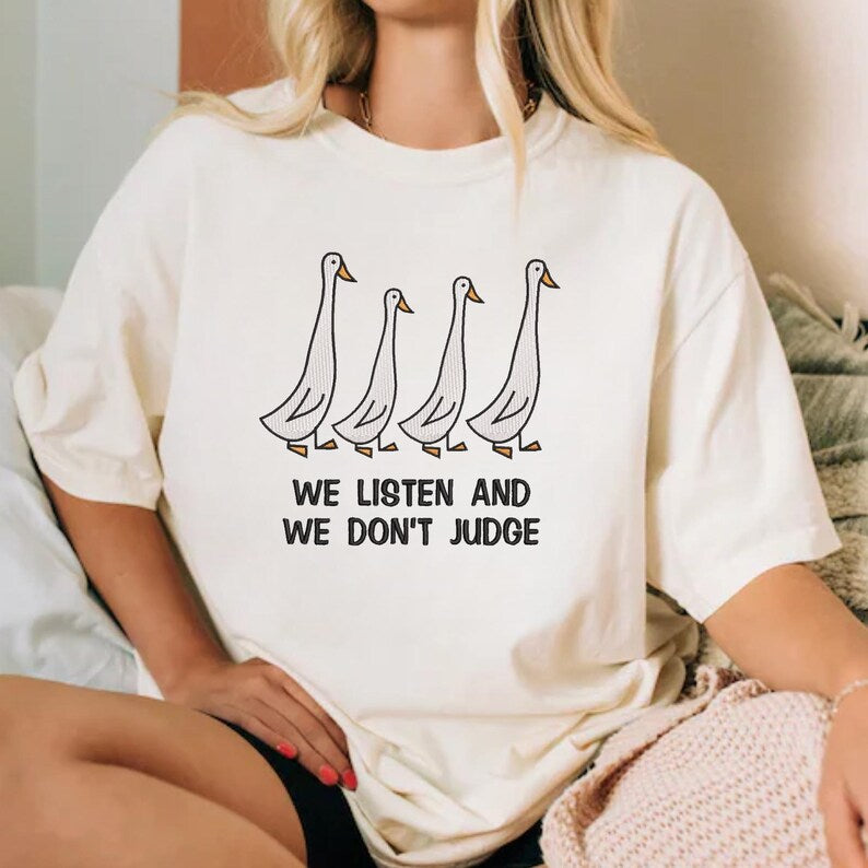 Emb - we listen and we don’t judge