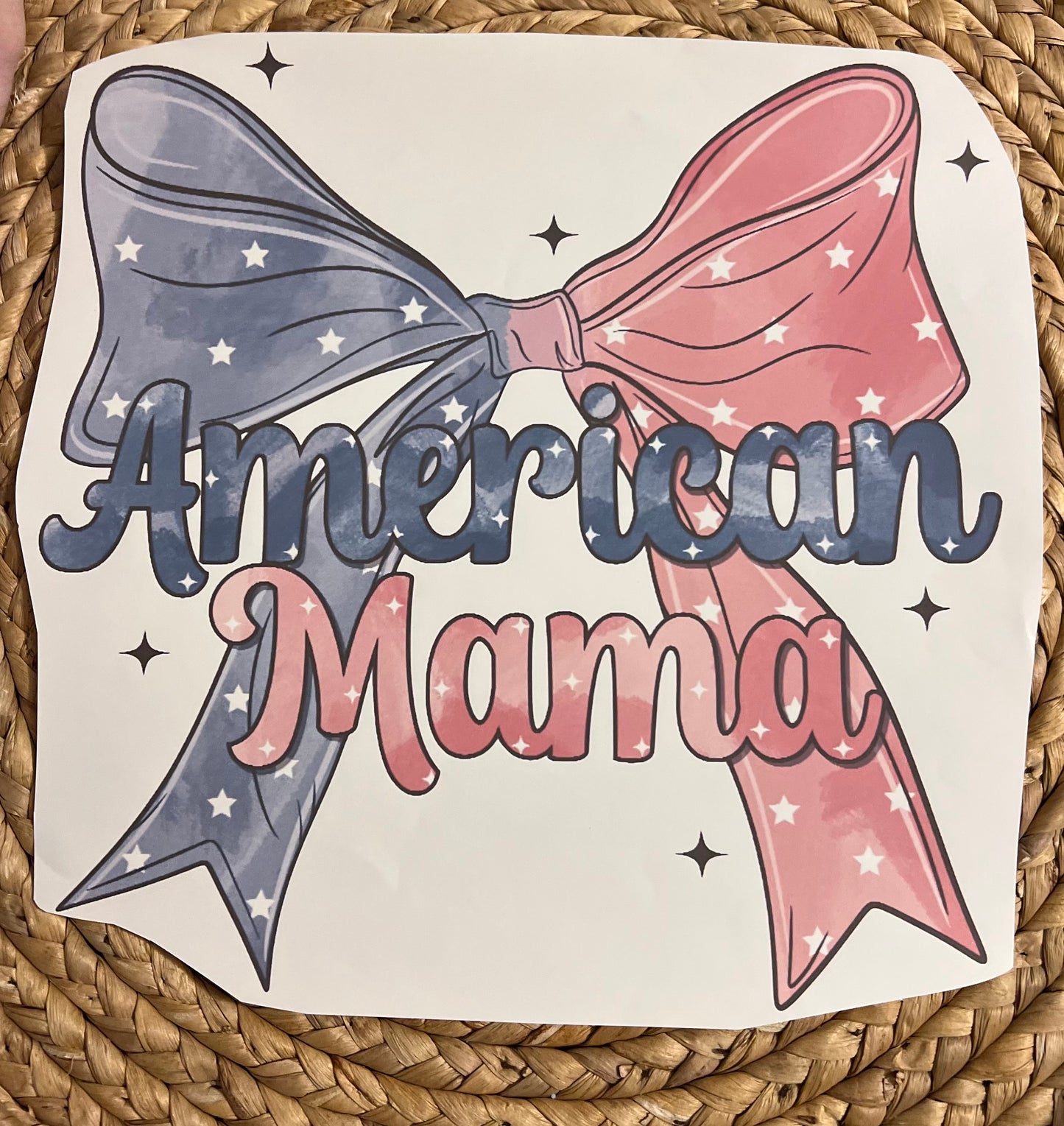 Adult American mama