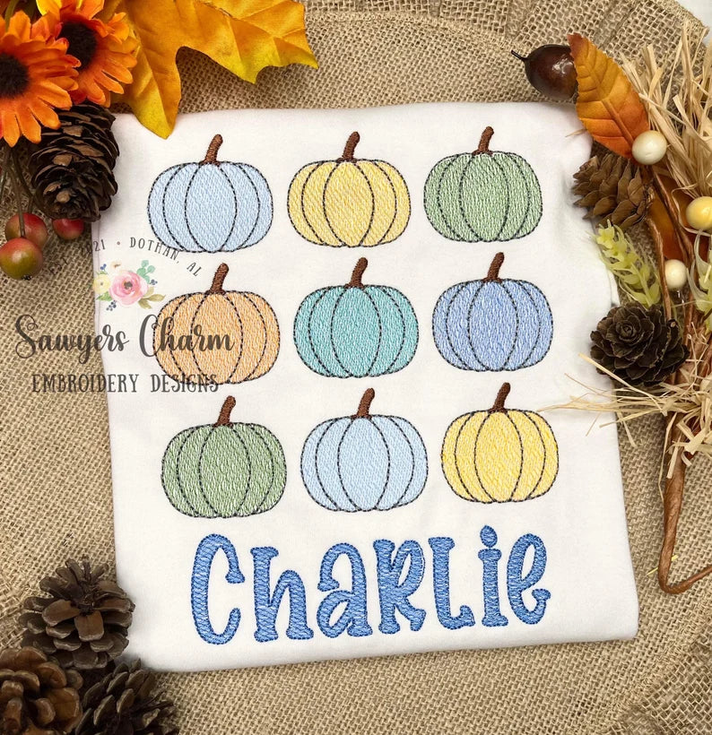 Emb - pumpkins