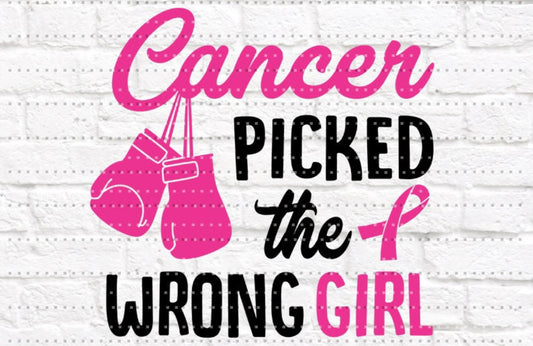 Sub - cancer picked the wrong girl