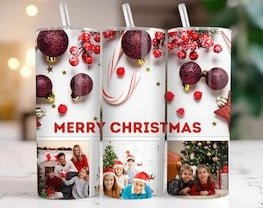 Merry Christmas tumbler