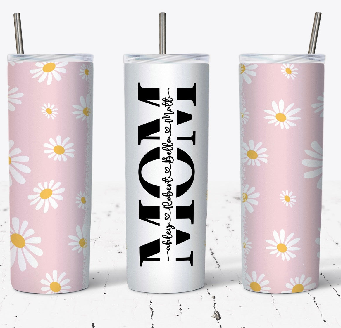 Daisy mom tumbler