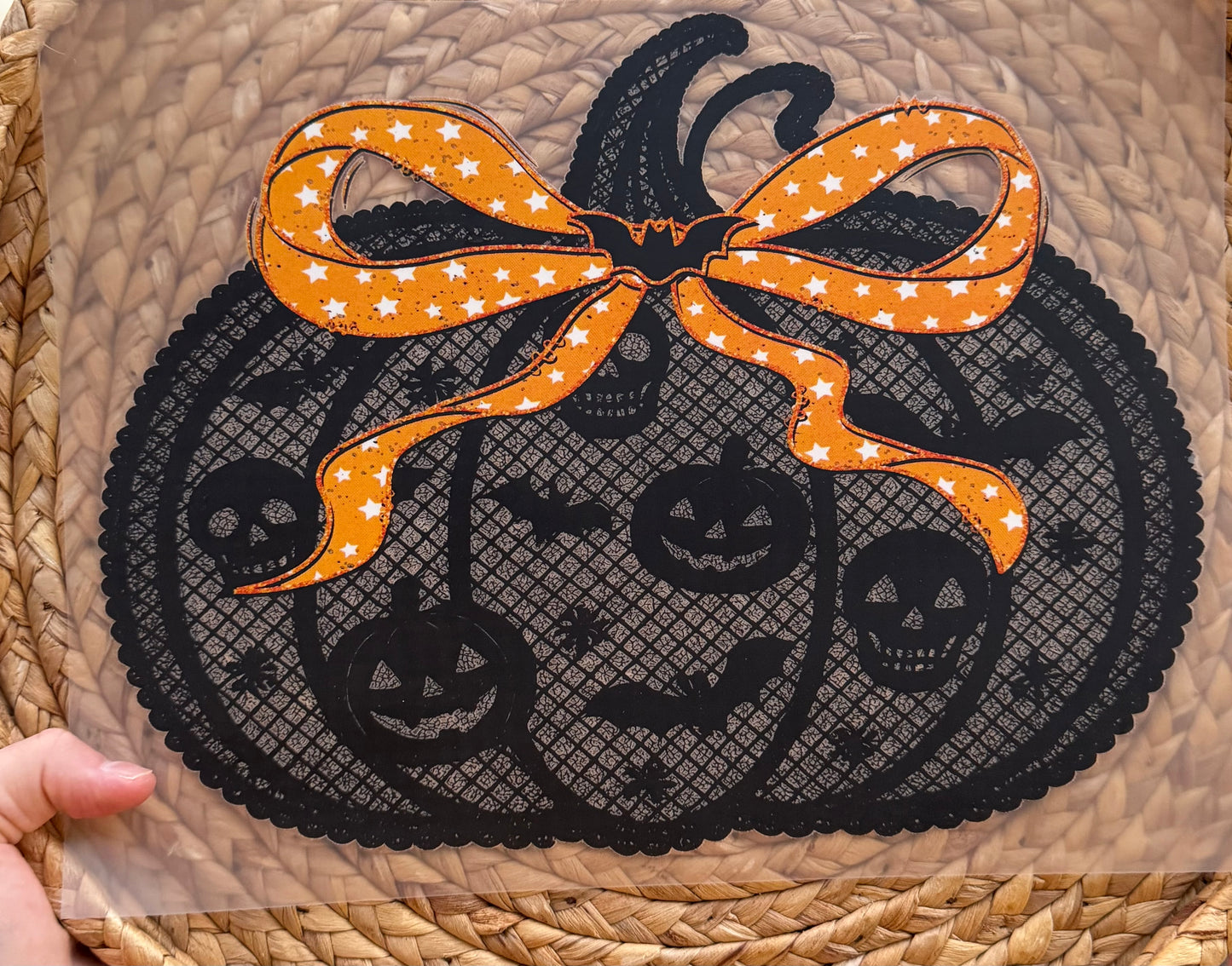 Lace pumpkin