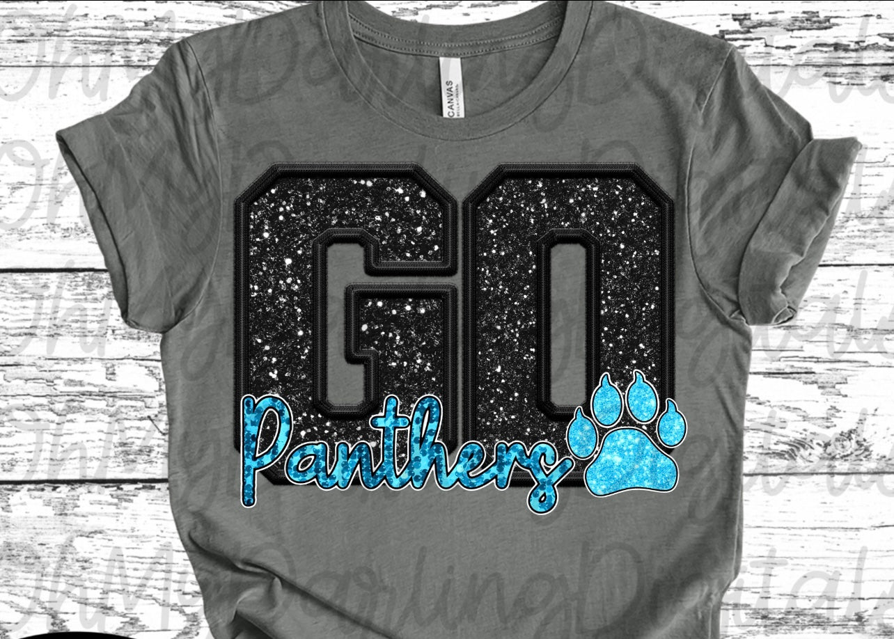 Sub - glitter go panthers