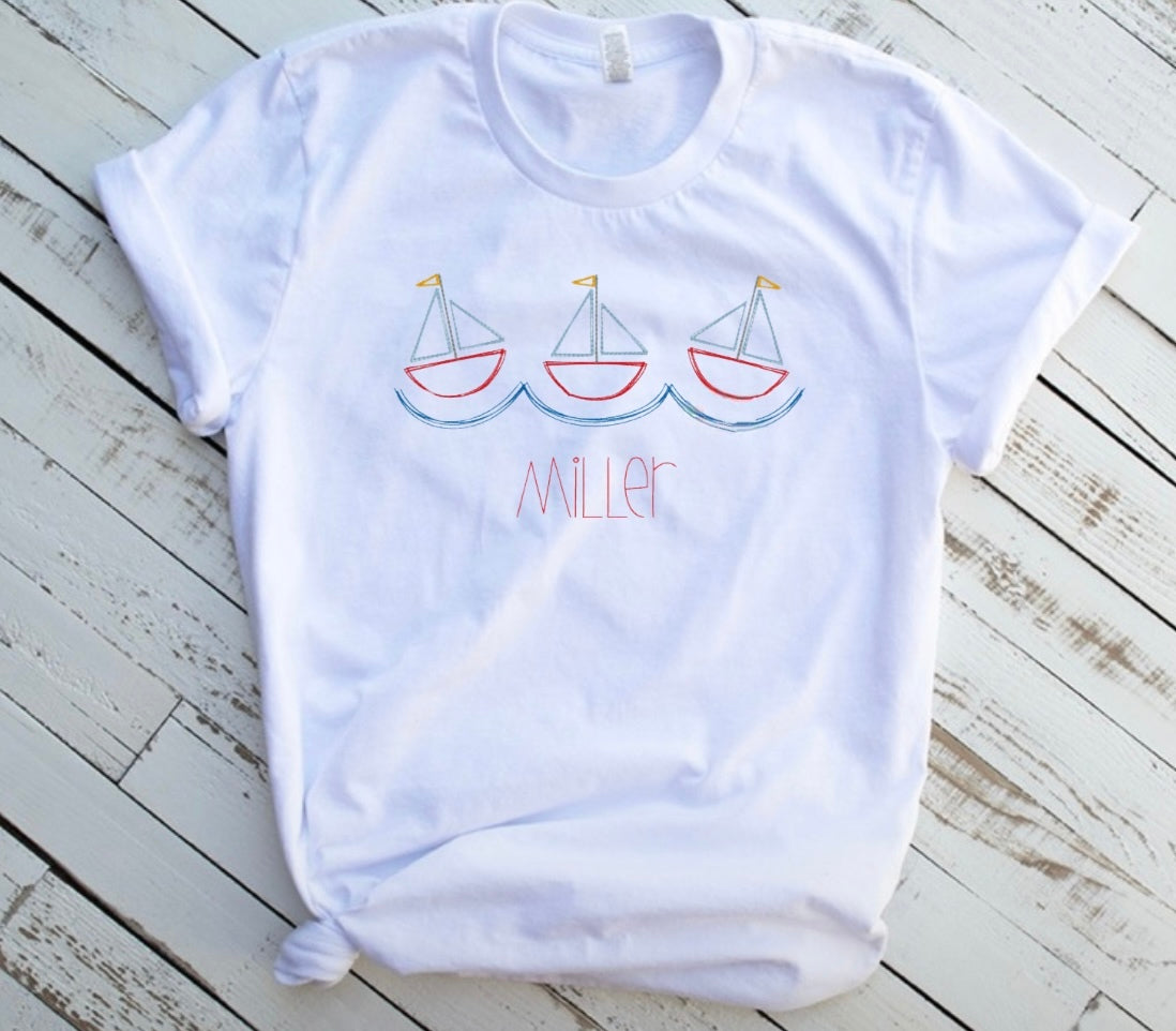 Emb - 3 sailboats