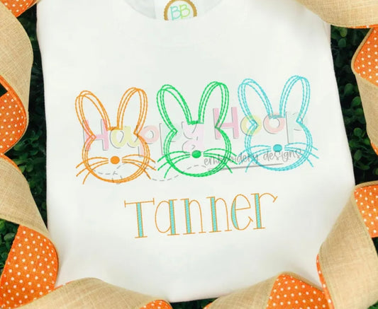 Emb - bunny trio