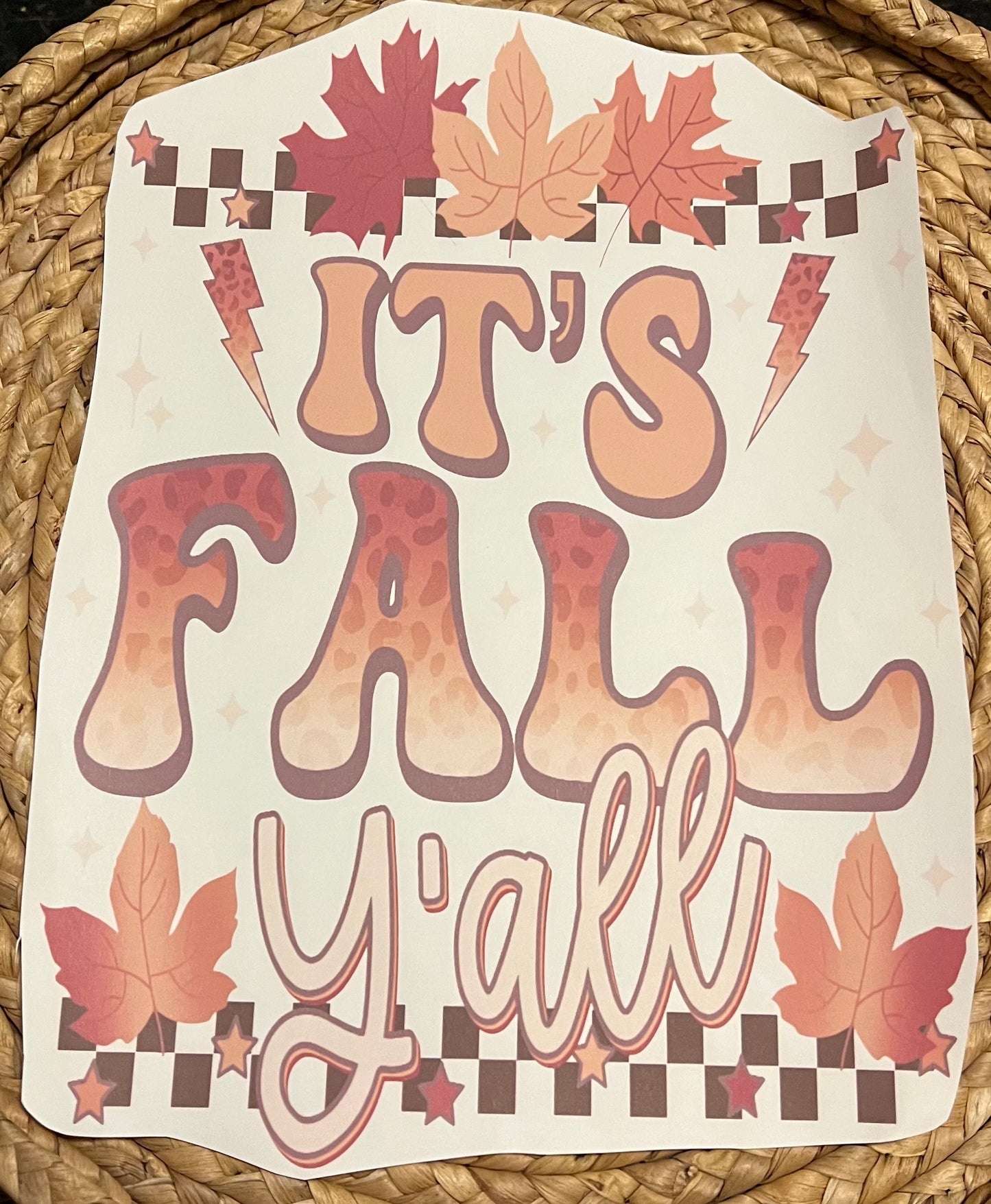 Adult it’s fall yall