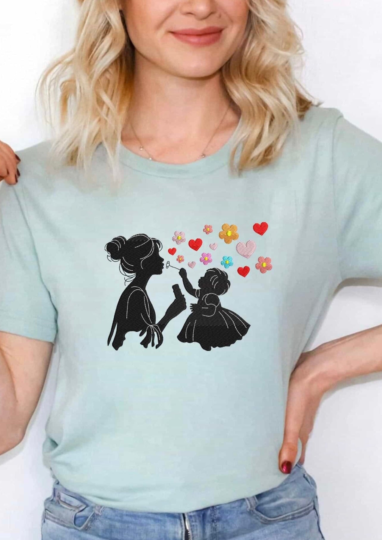 Emb - mom and daughter