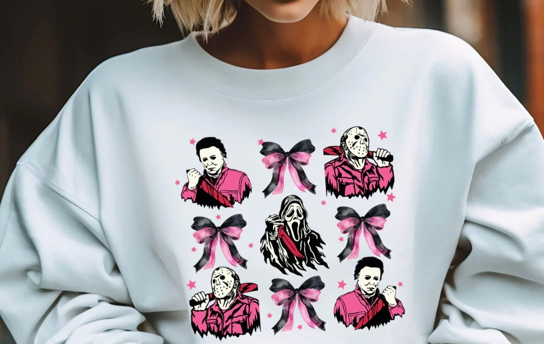 Pink coquette horror guys