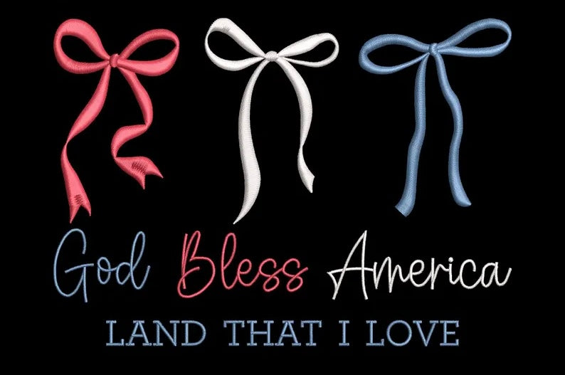 Emb - coquette God bless America