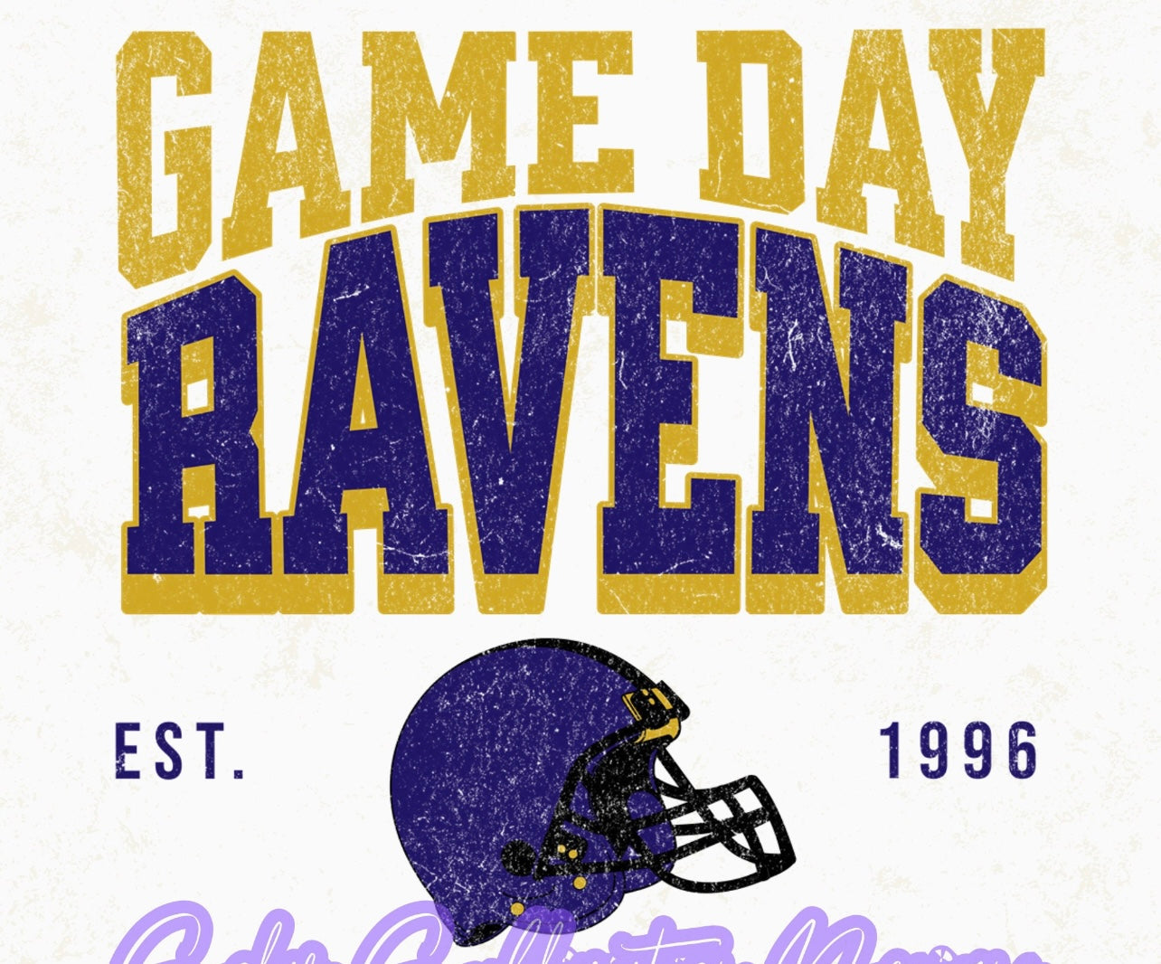 Sub - game day ravens