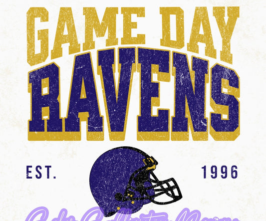 Sub - game day ravens