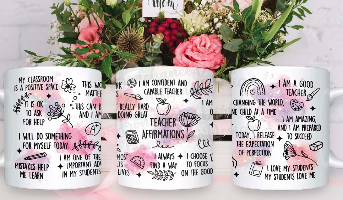15 oz teacher affirmations