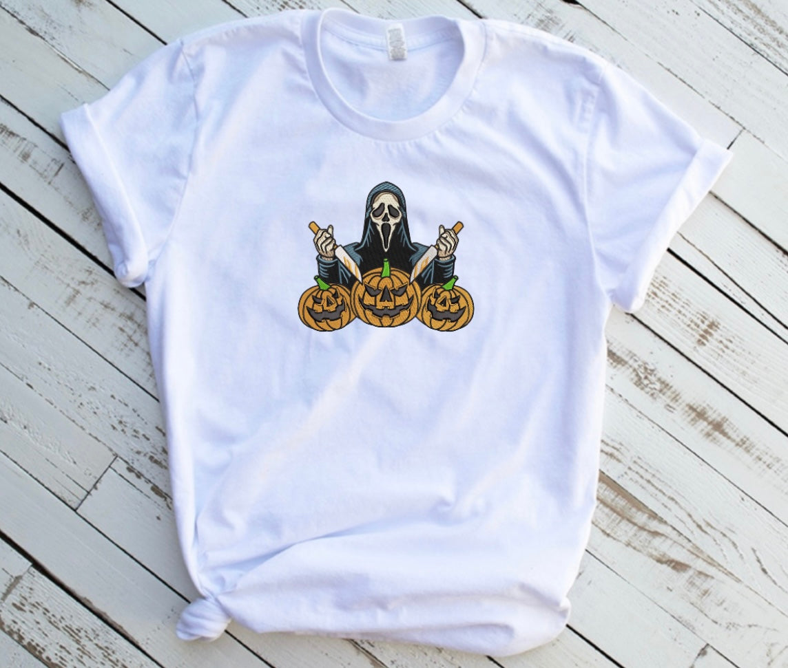 Emb - scream pumpkins