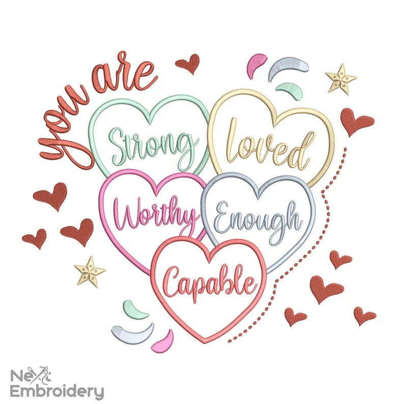 Emb - valentines you are