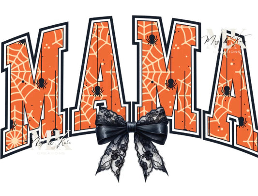 Orange spiderweb coquette