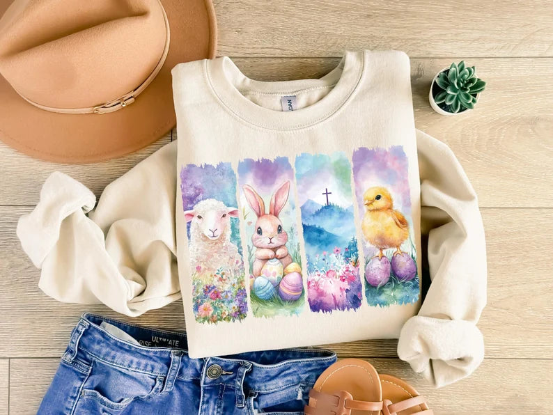 Tie dye Easter