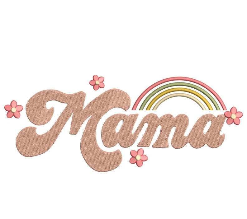 Emb - rainbow mama