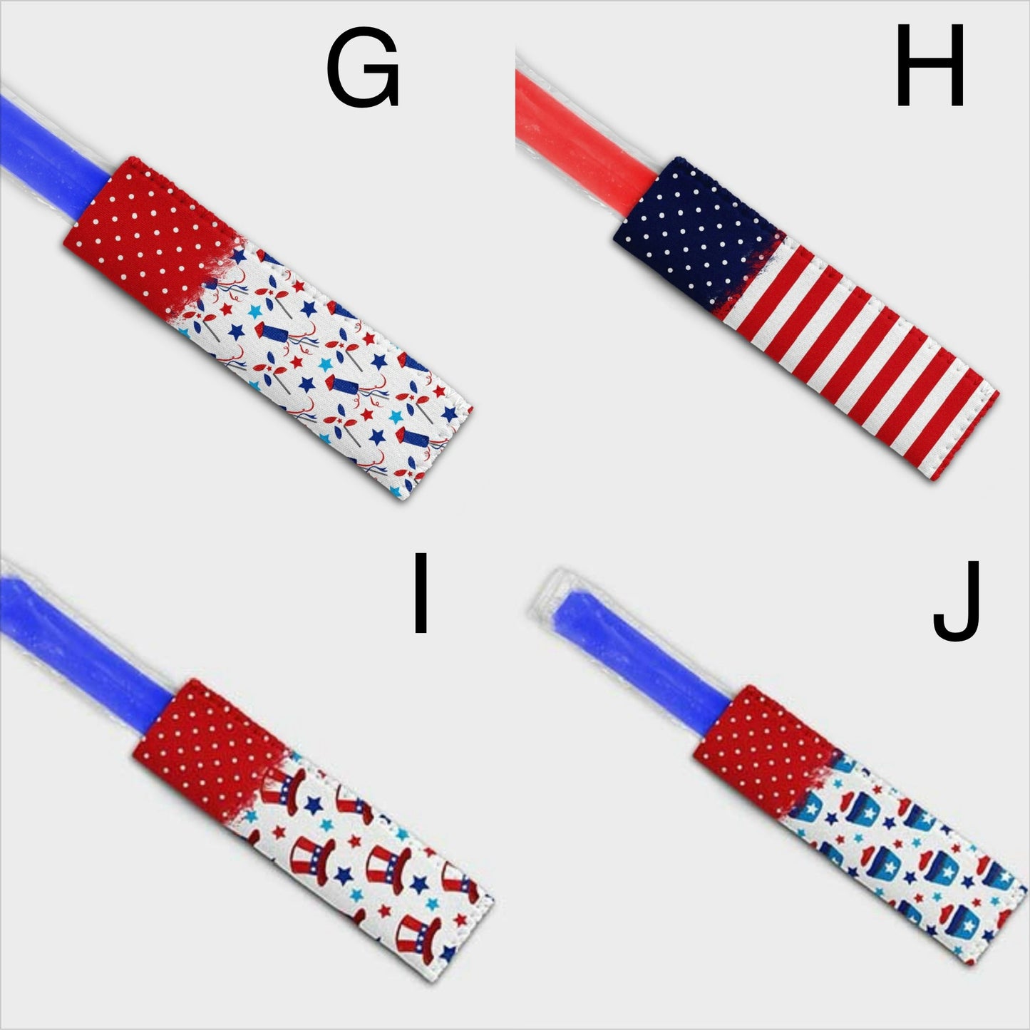 4th of July popsicles