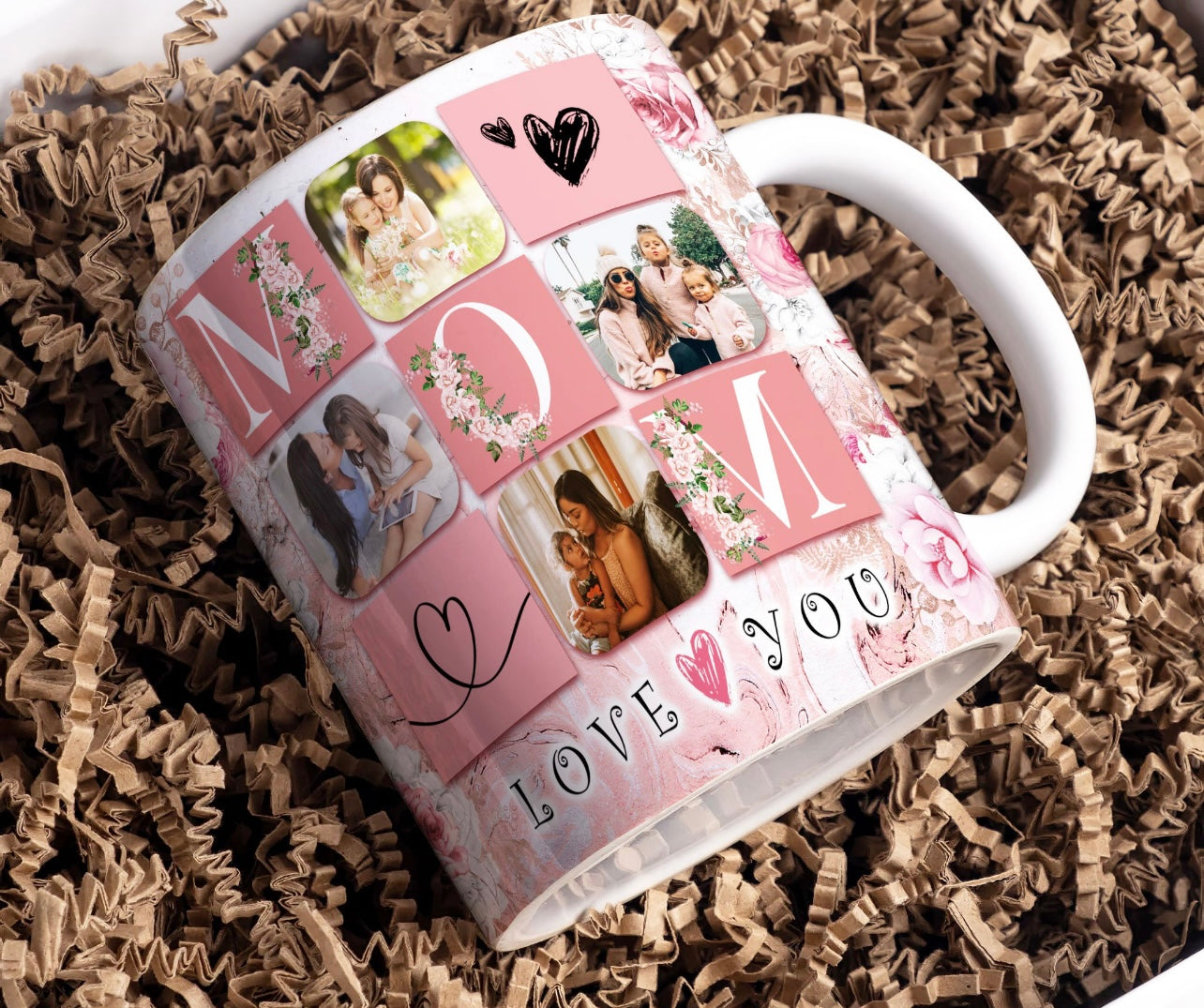 15 oz mom love you photo mug