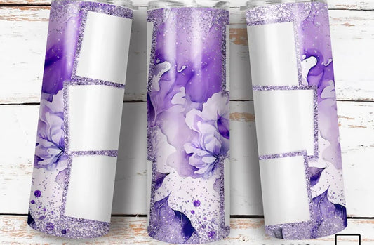 Purple tumbler