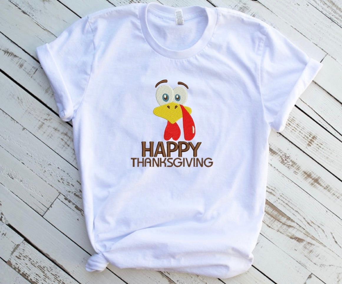 Emb - Turkey happy thanksgiving