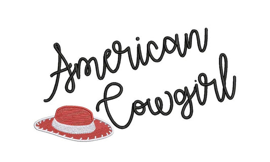 Emb - American cowgirl