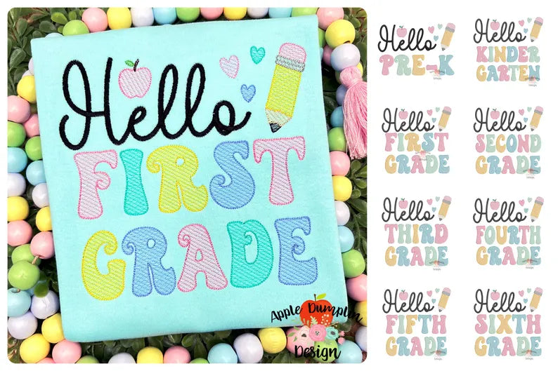 Emb - hello grade (up to 6th)