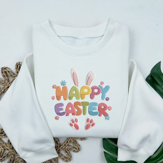 Emb - bunny happy Easter