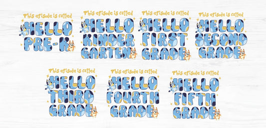 Sub - blue dog this episode is