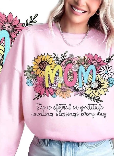 Mom - she is clothed in gratitude