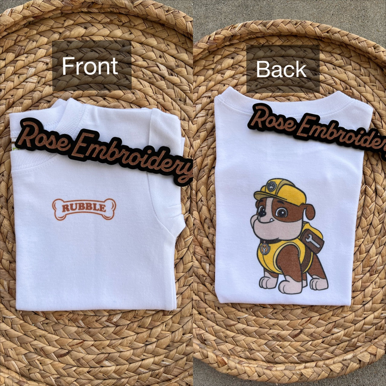 Sub - front and back character