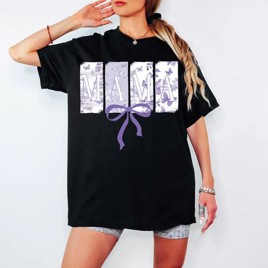 Purple butterfly coquette mama