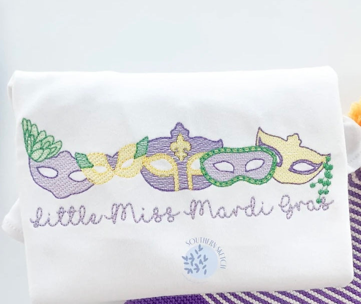 Emb - little miss Mardi gras