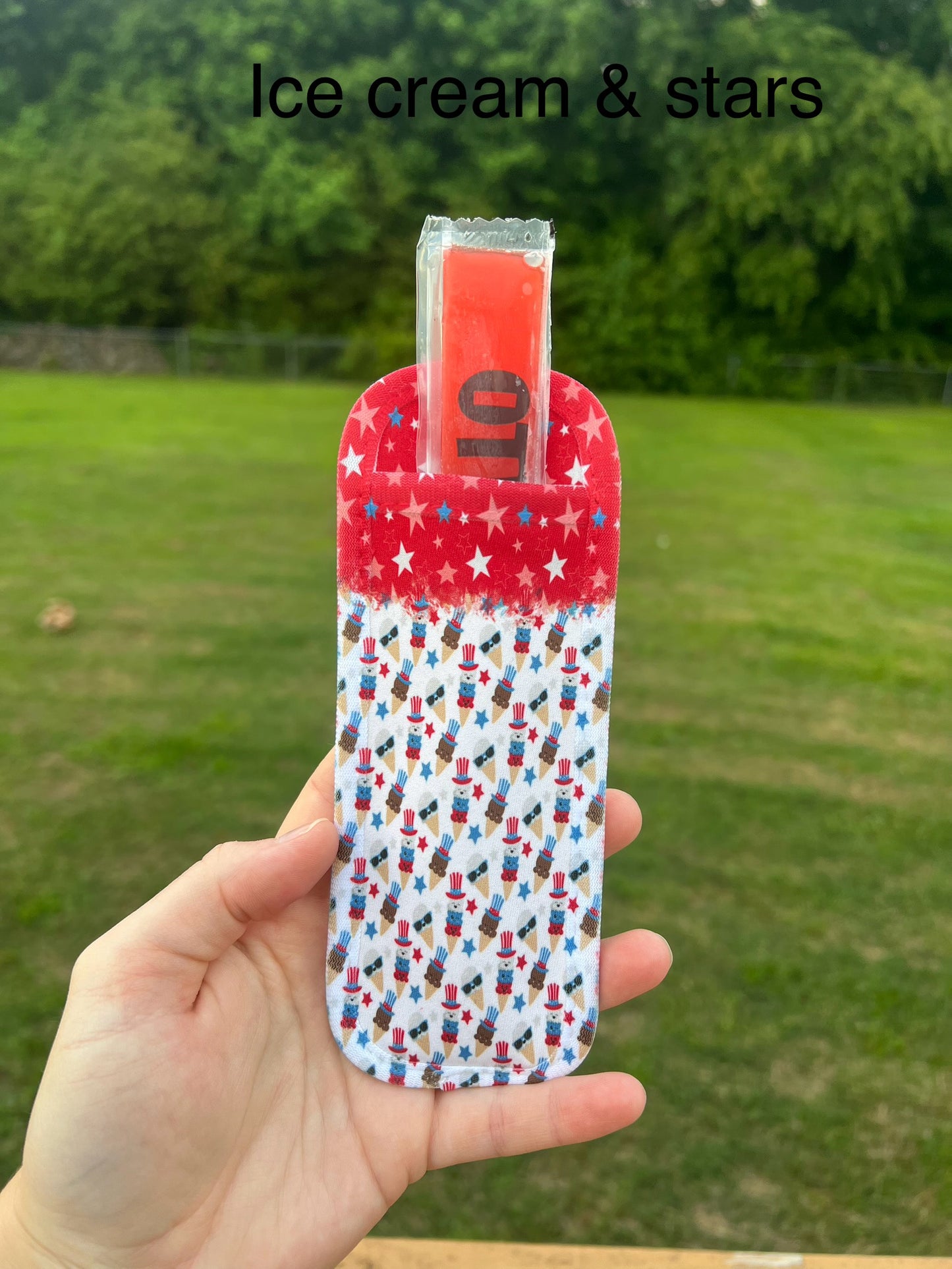 4th of July popsicles